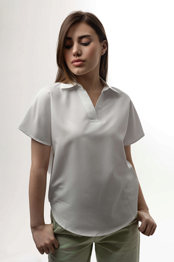 Блуза короткий рукав